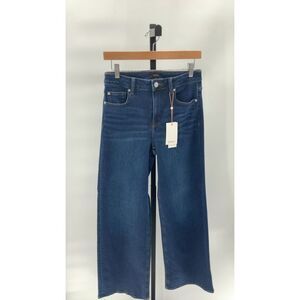 Quince Bella Stretch Wide Leg Jeans Midnight Blue 29